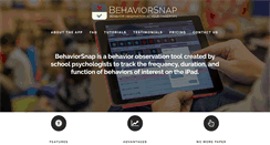 Desktop Screenshot of behaviorsnap.com
